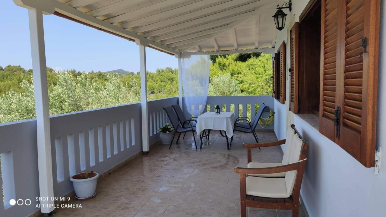 Elia House 1 Astoning Sea View Among The Olive Trees Apartment Patitiri Exterior foto